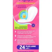 Прокладки ежедневные удлиненные Day Spa Plus Large, 24 шт.
