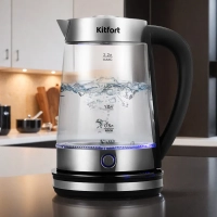 Чайник электрический с терморегулятором КТ-6764 - 2,2 л