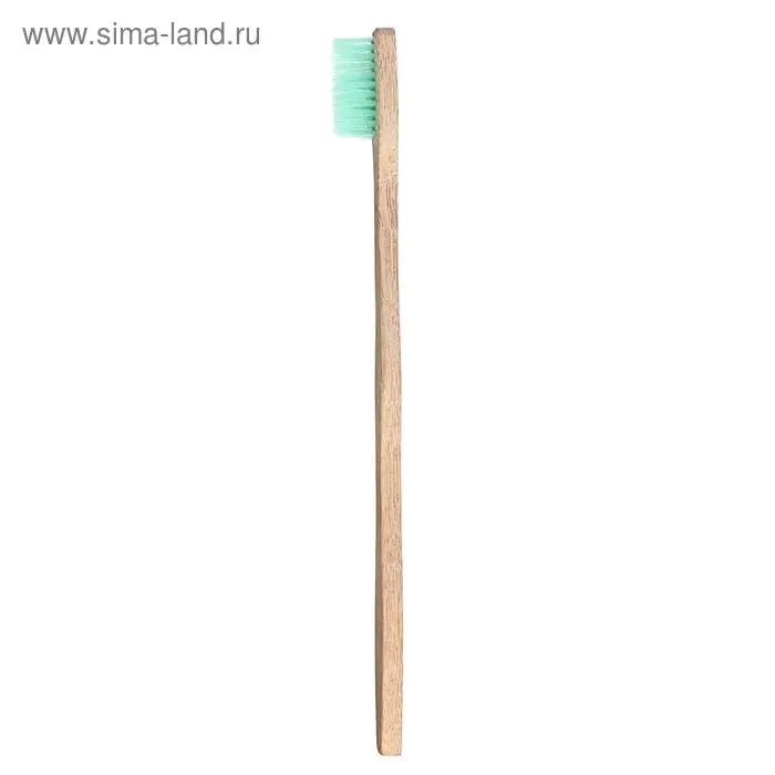 Бамбуковая зубная щётка средней жесткости, микс цветов Бамбуковая зубная щётка средней жесткости, микс цветов