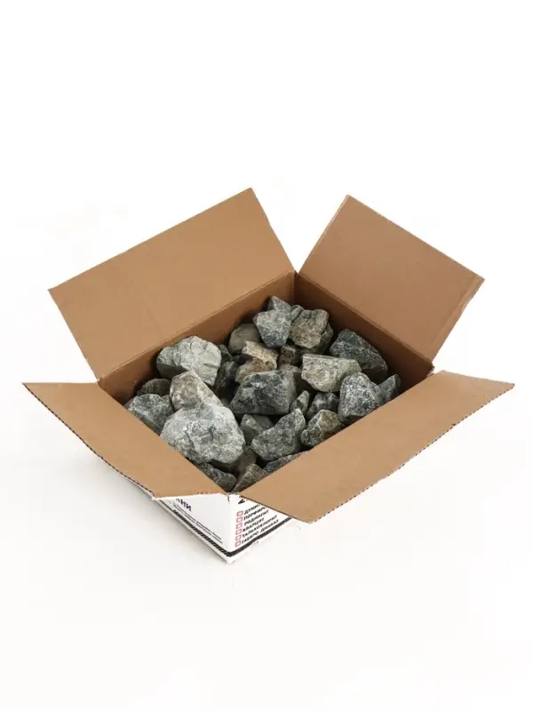 Камни для бани &laquo;Габбро - диабаз&raquo;, 20 кг, колотые, фракция 7-12 см, &laquo;Добропаровъ&raquo;