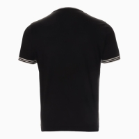 Джемпер мужской короткий рукав MINAKU REGULAR FIT: цвет чёрный, р-р 46