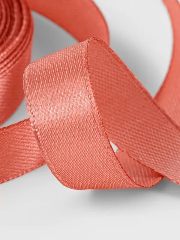 Лента атласная, 12 мм, 23±1 м, тёмно-розовая №102 Лента атласная, 12 мм, 23±1 м, тёмно-розовая №102