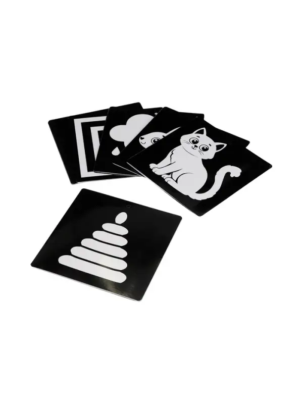 Набор картонных книжек-гармошек Набор картонных книжек-гармошек "Смотри, малыш!", 6 шт.