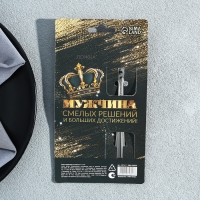Ложка чайная с гравировкой «Big boss», на подарочной открытке, 3 х 14 см.