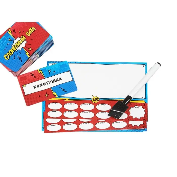 Настольная игра Десятое Королевство &laquo;Словесный батл&raquo;, 2-4 игрока, 8+