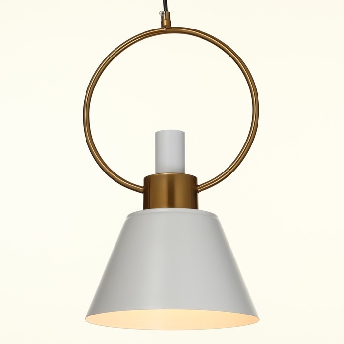 Светильник BayerLux 2280/1WT E27 40Вт белый 22х22х38-138 см