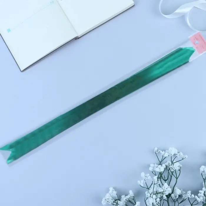 Бант - бабочка №3, матовый зелёный Бант - бабочка №3, матовый зелёный