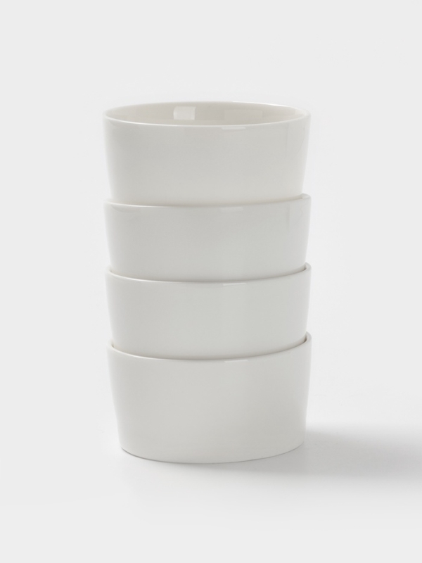 Набор соусников 4 шт 8,5х4,5 см Magistro Набор соусников 4 шт 8,5х4,5 см Magistro "White Snow" 150 мл