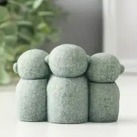 Фигурка песчаник &laquo;Статуя Дзидзо&raquo;, 3.8&times;9.5&times;6.7 см