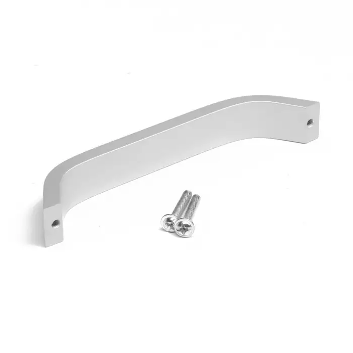 Ручка-скоба мебельная ТУНДРА РС109, м/о 128 мм, цвет матовый хром, 4 шт.