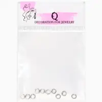 Протекторы для украшений, набор 10 шт. цвет серебро