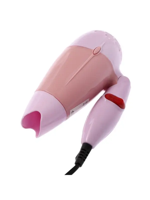 Фен Luazon LF-23, 800 Вт, 2 режима, складная ручка, розовый