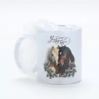 Кружка керамическая новогодняя «Зима подарит чудеса!», 320 мл Кружка керамическая новогодняя «Зима подарит чудеса!», 320 мл