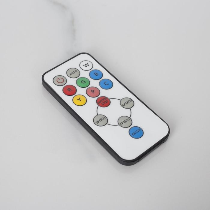 Световой прибор «Хрустальный шар» 5 см, поворотное крепление, пульт ДУ, свечение RGB, 220 В Световой прибор «Хрустальный шар» 5 см, поворотное крепление, пульт ДУ, свечение RGB, 220 В