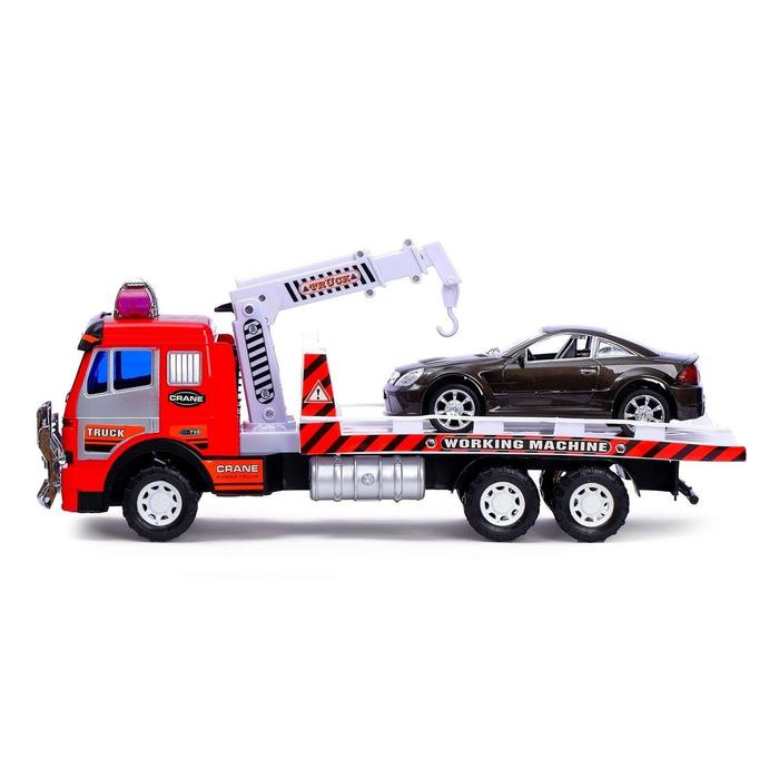 Машина инерционная «Эвакуатор», цвета МИКС Машина инерционная «Эвакуатор», цвета МИКС