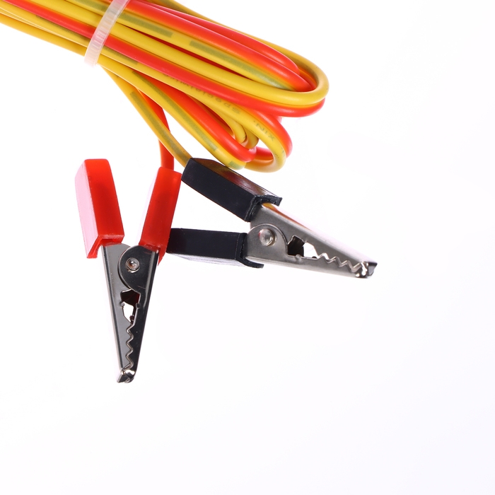 Фонарь кемпинговый, 6 Вт, SMD 2835, кабель l-1.5 м, с зажимом от 12 В, 6.5 х 4 см