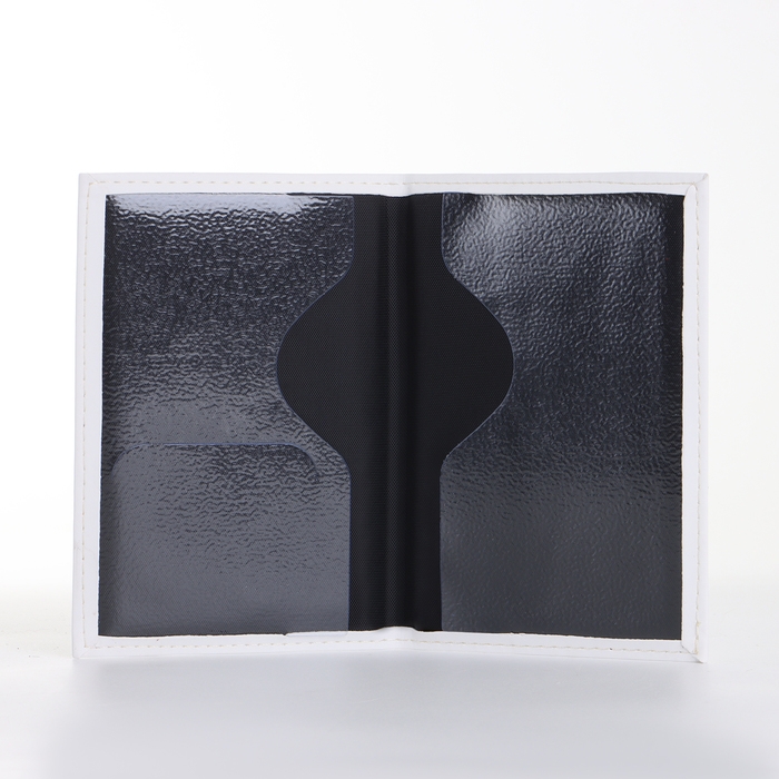 Обложка для паспорта, цвет белый Обложка для паспорта, цвет белый