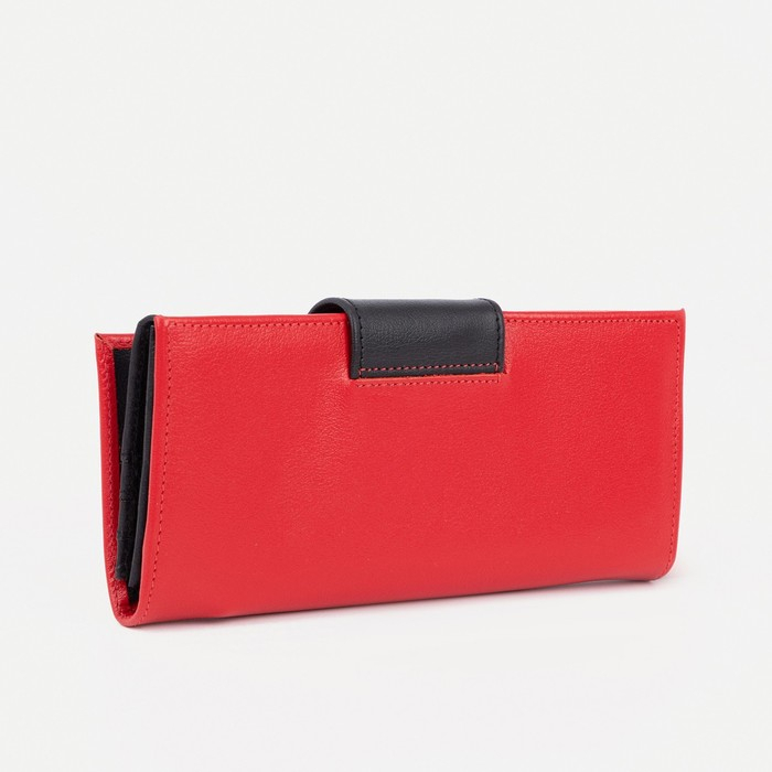 Кошелёк женский на магните, цвет красный Кошелёк женский на магните, цвет красный