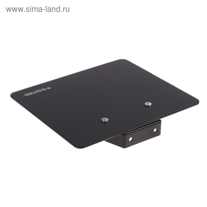 Полка Kromax MICRO-MONO, для аудио-видео аппаратуры, до 5 кг, 200х175 мм, черная Полка Kromax MICRO-MONO, для аудио-видео аппаратуры, до 5 кг, 200х175 мм, черная