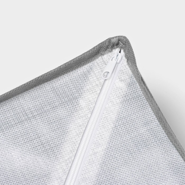 Органайзер для хранения белья «Нить», 7 ячеек, 33×32×10 см, цвет серый Органайзер для хранения белья «Нить», 7 ячеек, 33×32×10 см, цвет серый