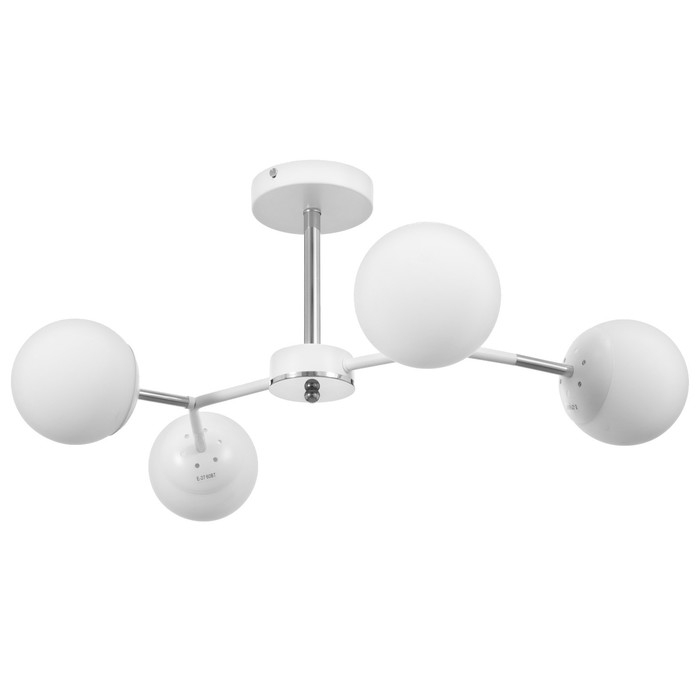 Люстра ГАЛЛОП Люстра ГАЛЛОП "Молекула" 4х60Вт Е27 белый