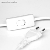 Светильник "Роза" LED RGB от сети RISALUX