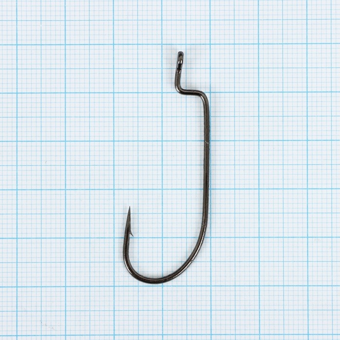 Крючки офсетные YUGANA O'shaughnessy worm, № 2/0, 4 шт. Крючки офсетные YUGANA O'shaughnessy worm, № 2/0, 4 шт.