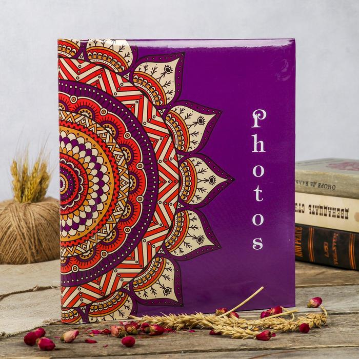 Фотоальбом магнитный 30 листов Фотоальбом магнитный 30 листов "Орнамент" 23x28см МИКС