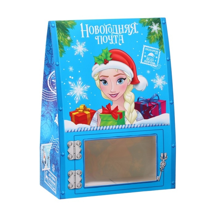 Коробка подарочная Коробка подарочная "Сказочная почта" 20х28х10 см, Холодное сердце