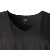 Платье женское миди MIST plus-size, р.56, черный