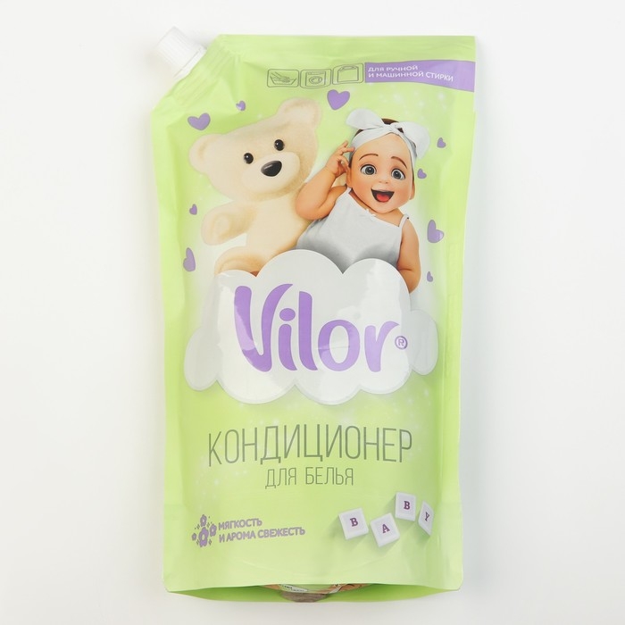 Кондиционер для белья VILOR, детский, 1000 мл Кондиционер для белья VILOR, детский, 1000 мл