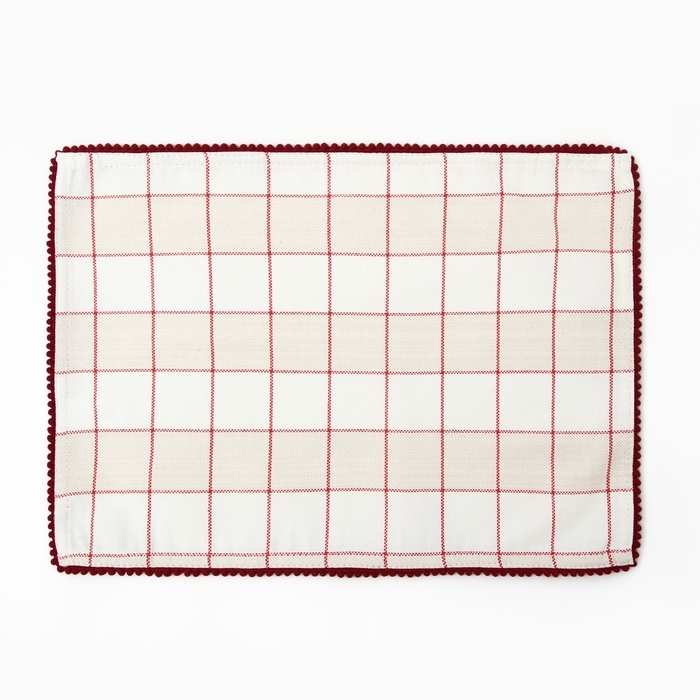 Новый год. Салфетка Этель Новый год. Салфетка Этель "Bright cage" 30х40см, 100% хл, рогожка 186 г/м2