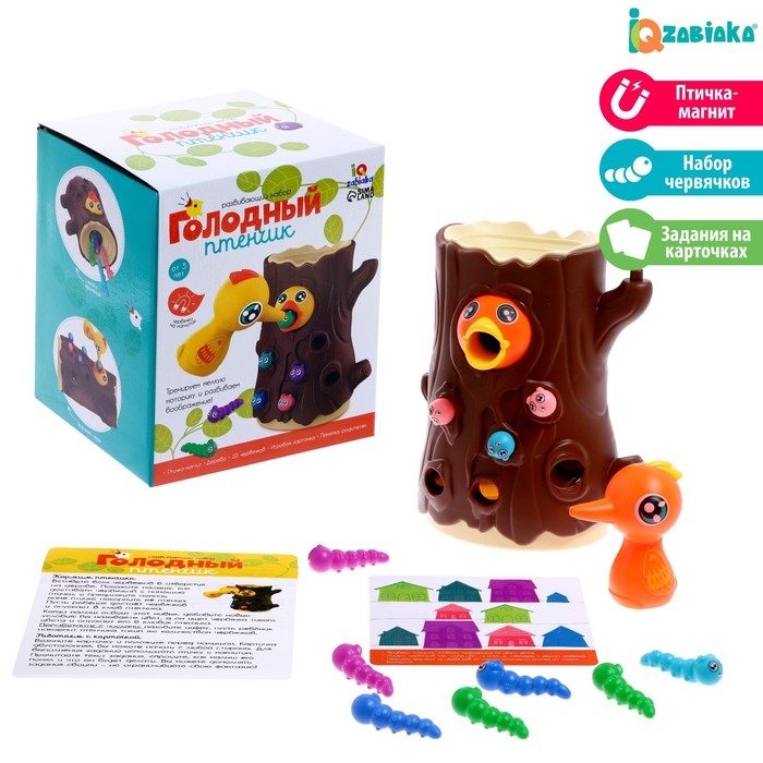 Развивающий набор «Голодный птенчик» Развивающий набор «Голодный птенчик»