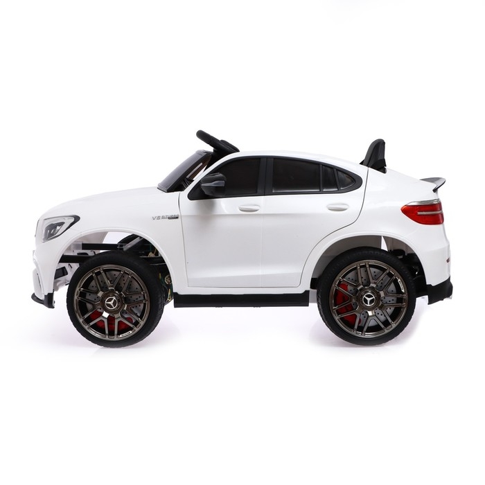 Электромобиль MERCEDES AMG GLC63S COUPE, полный привод 4WD, EVA, кожаное сидение, цвет белый Электромобиль MERCEDES AMG GLC63S COUPE, полный привод 4WD, EVA, кожаное сидение, цвет белый