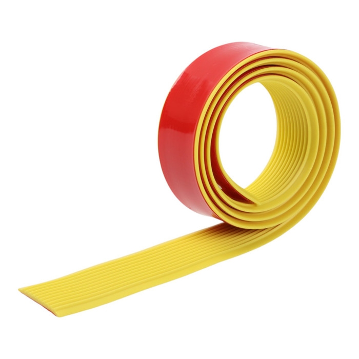 Накладка антискользящая на ступеньки прямая 100см/3см, желтая Накладка антискользящая на ступеньки прямая 100см/3см, желтая