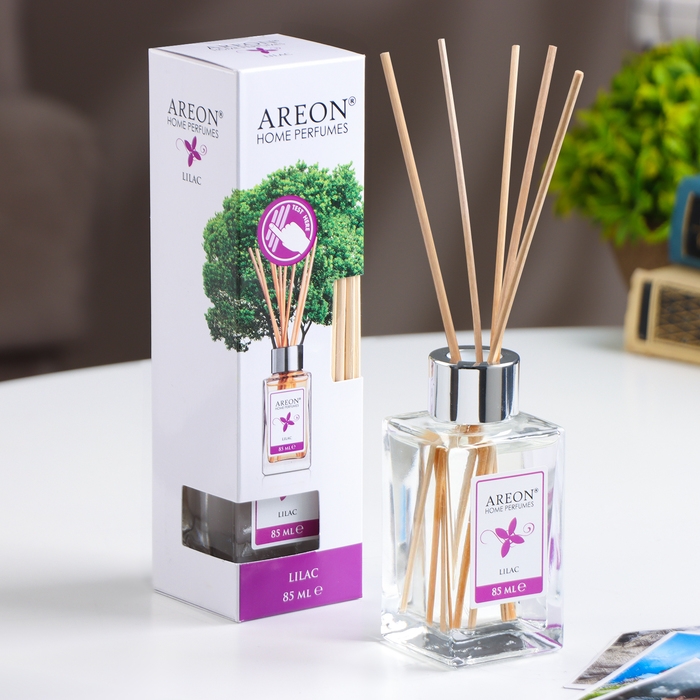 Диффузор ароматический для дома Areon Sticks, 85 мл, сирень