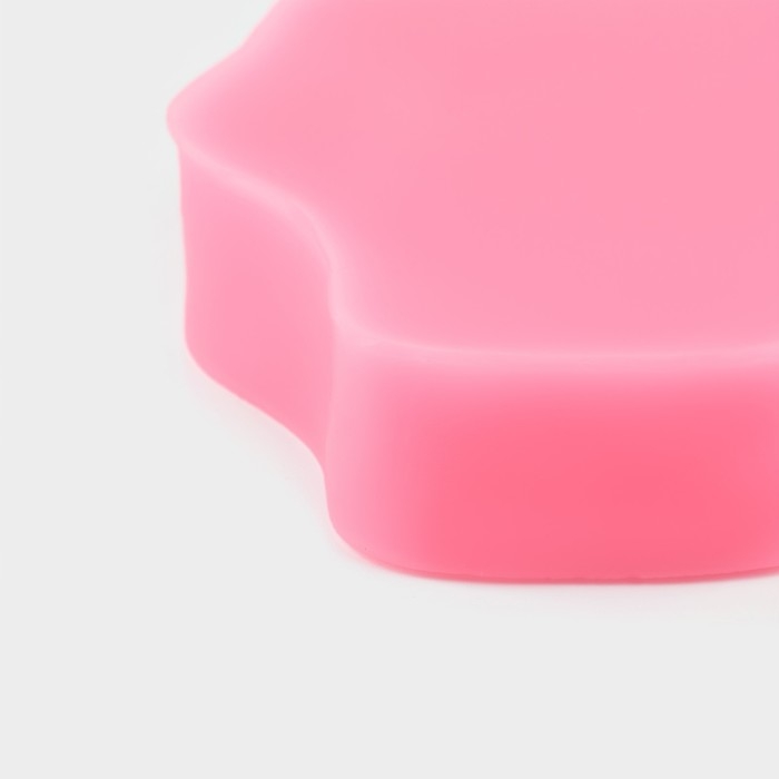 Молд Доляна «Мишка», силикон, 8×6,5 см, цвет розовый Молд Доляна «Мишка», силикон, 8×6,5 см, цвет розовый