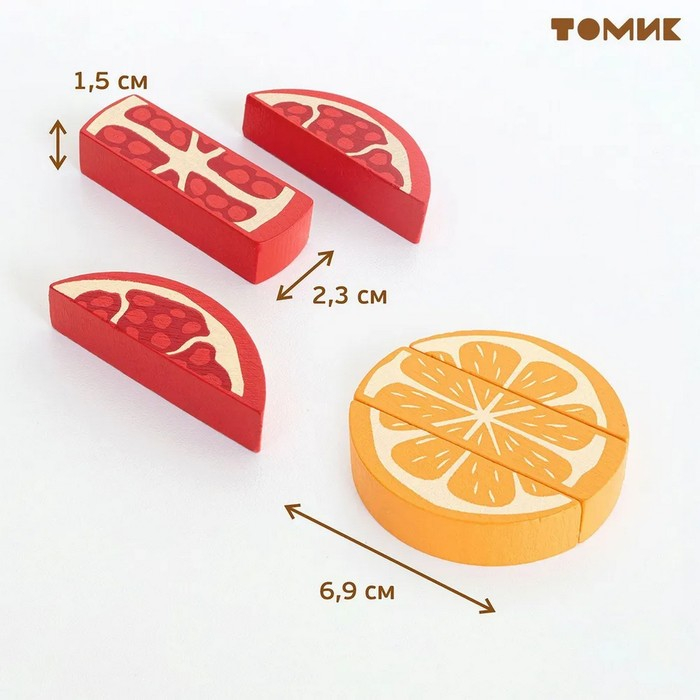 Логический игровой набор «Башня. Фрукты», 30 деталей Логический игровой набор «Башня. Фрукты», 30 деталей