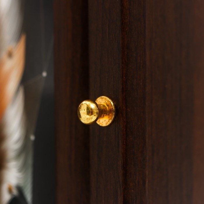 Ключница Ключница "Перо" венге 16х31 см МИКС