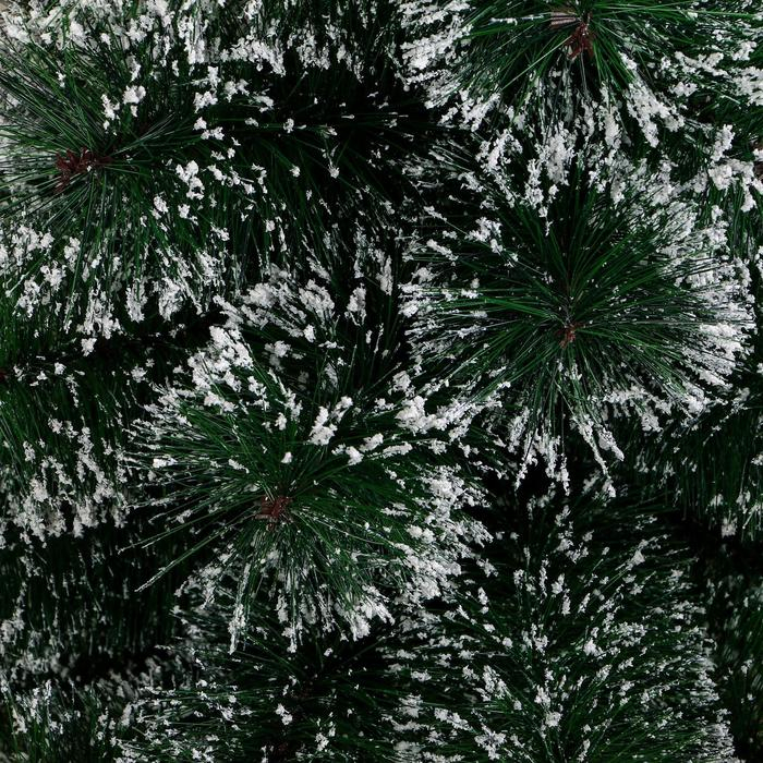 Кедр Кедр "Зелёный" снег пласт подставка, 60 см d нижнего яруса 45 см d иголок 10 см 35 веток