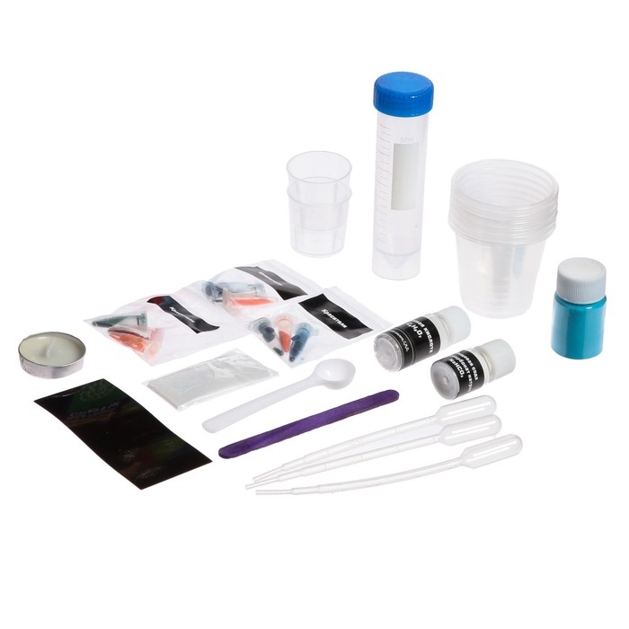 Набор для опытов «Цветные опыты», 14 опытов Набор для опытов «Цветные опыты», 14 опытов