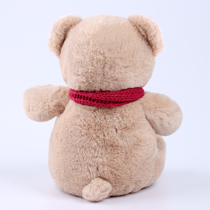 Новогодняя мягкая игрушка Little Friend, мишка с розовыми шарфом, 20 см Новогодняя мягкая игрушка Little Friend, мишка с розовыми шарфом, 20 см