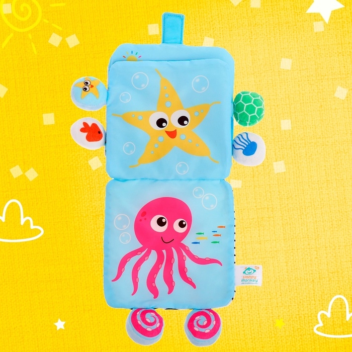 Книжка-шуршалка «Крабик» Книжка-шуршалка «Крабик»