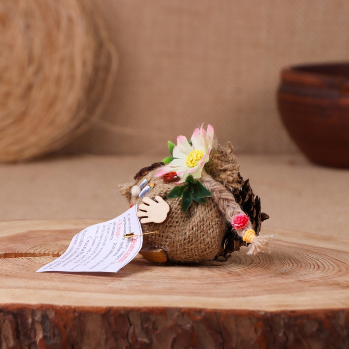 Оберег «Домовушка Тюха», микс Оберег «Домовушка Тюха», микс