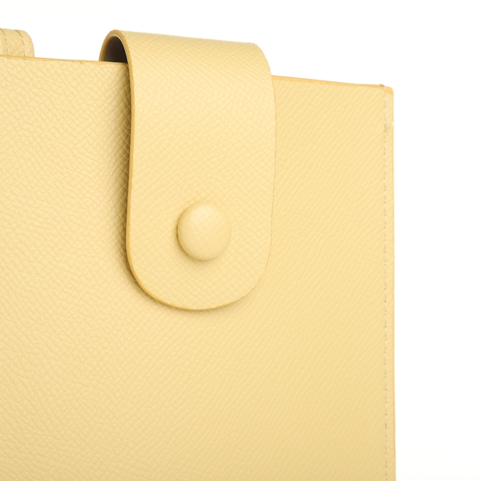 Сумка женская, кросс-боди, на магните, цвет жёлтый