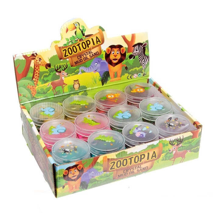 Лизун - слайм «Пауки», цвета МИКС Лизун - слайм «Пауки», цвета МИКС