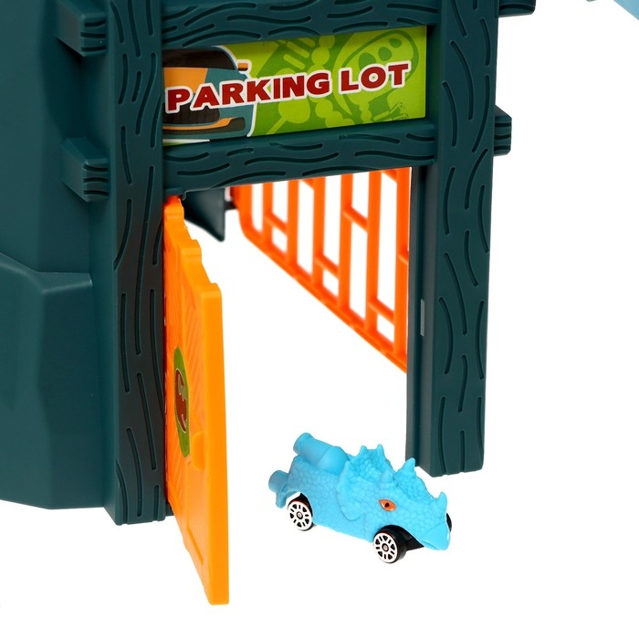 Автотрек «Динозавр», звуковые эффекты, эффект дыма Автотрек «Динозавр», звуковые эффекты, эффект дыма