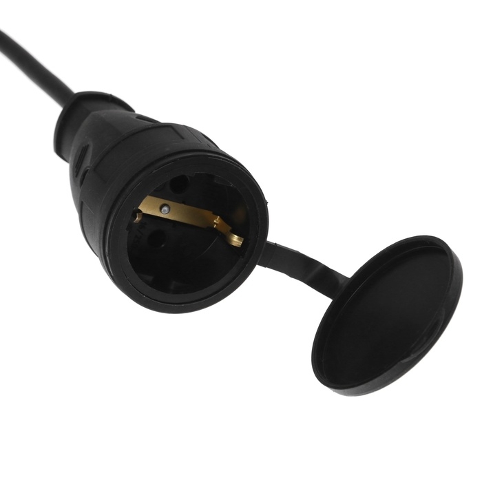 Удлинитель морозостойкий Luazon Lighting ECO, 1 розетка, 40 м, 16 А, КГ 3х1.5 мм2,с з/к,IP44 Удлинитель морозостойкий Luazon Lighting ECO, 1 розетка, 40 м, 16 А, КГ 3х1.5 мм2,с з/к,IP44