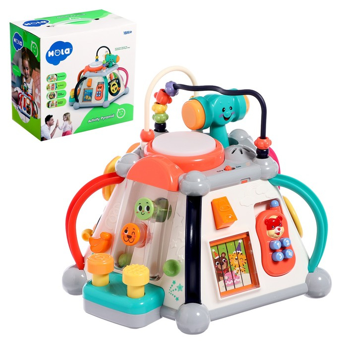 Развивающая игрушка «Логический центр», звуковые эффекты, МИКС Развивающая игрушка «Логический центр», звуковые эффекты, МИКС