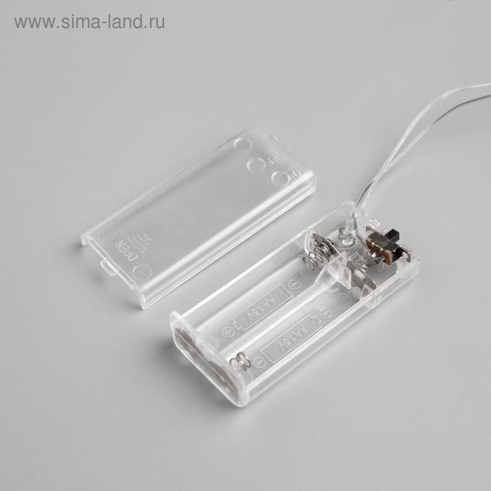 Светодиодная фигура «Танцующий пингвин» 7 × 20 × 7 см, акрил, 10 LED, батарейки ААх2 (не в комплекте), свечение белое